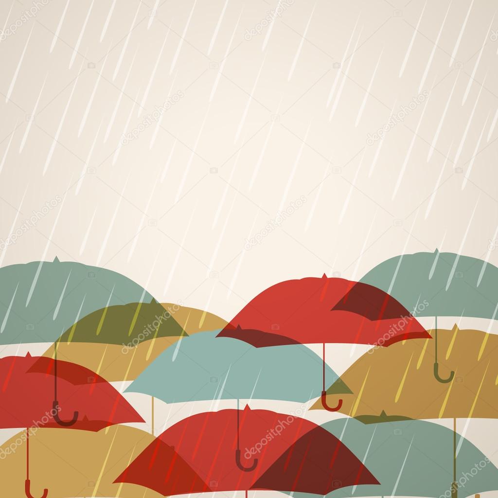 Abstract rainy season background.