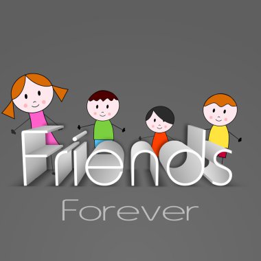 mutlu dostluk günü arka plan veya konsept.