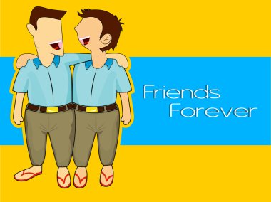 mutlu dostluk günü arka plan veya konsept.