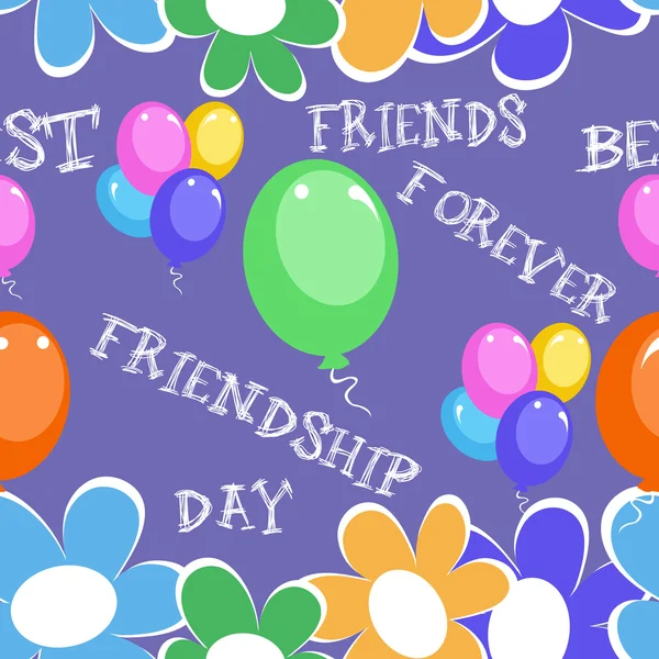 Happy Friendship Day arrière-plan ou concept . — Image vectorielle