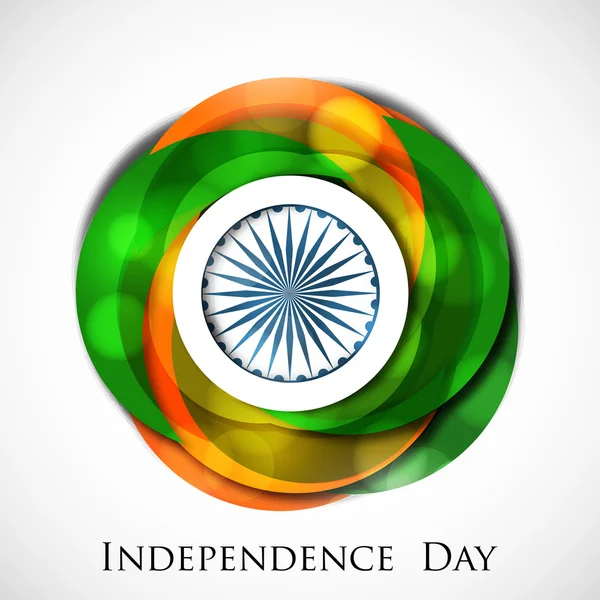 15th August Indian Independence Day background. — Stock Vector