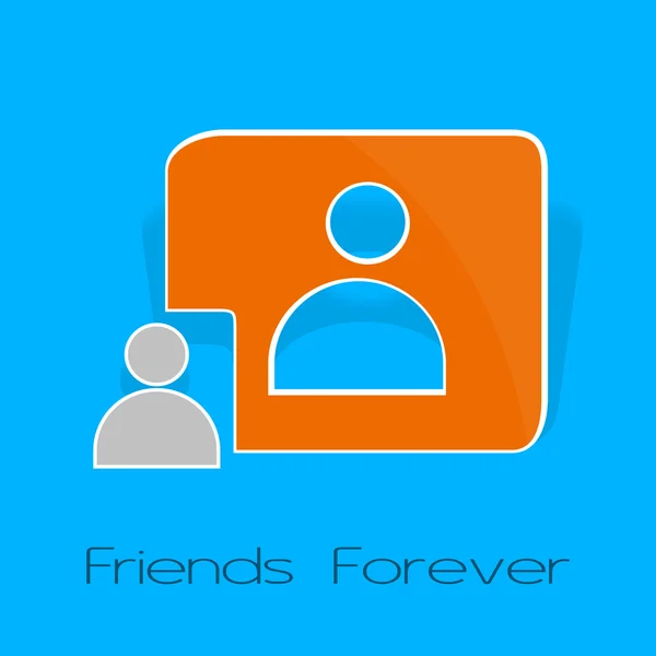 Happy Friendship Day background or concept. - Stok Vektor