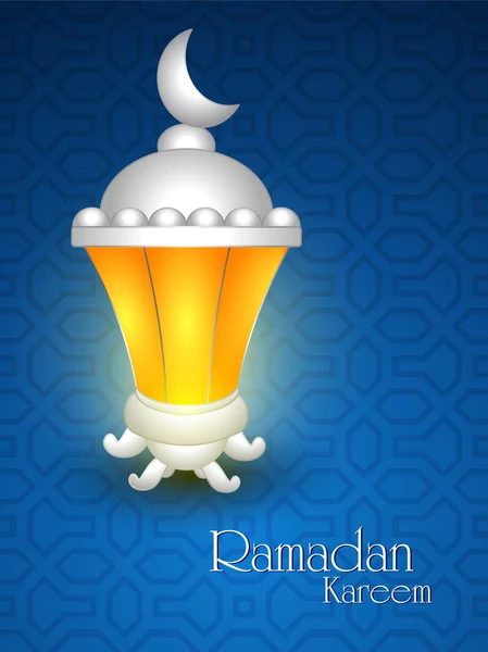 Müslüman toplum Ramazan kareem arka plan kutsal ay. — Stok Vektör