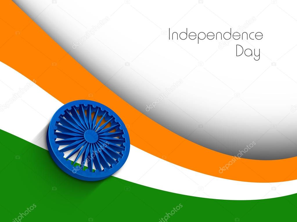 15th August Indian Independence Day background.