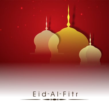 Müslüman topluluk festival eid mubarak arka plan..