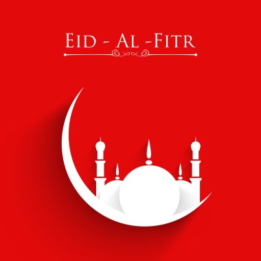 Müslüman topluluk festival eid mubarak arka plan..