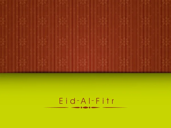 Festival da comunidade muçulmana Eid Mubarak fundo . —  Vetores de Stock