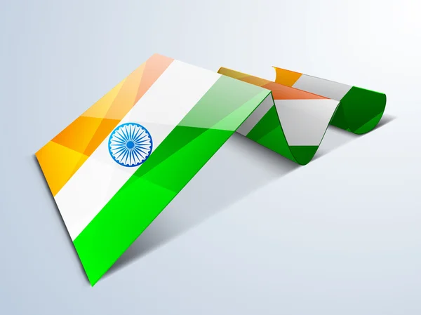 15 de agosto Día de la Independencia India antecedentes . — Vector de stock