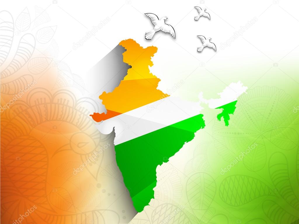 15th of August Indian Independence Day background.
