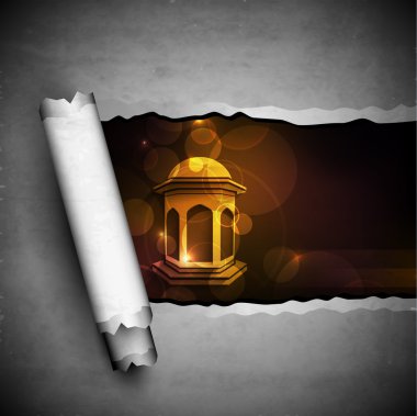 Müslüman topluluk festival eid mubarak arka plan..