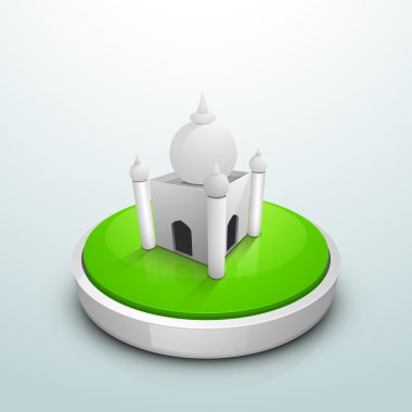 Müslüman topluluk festival eid mubarak arka plan..