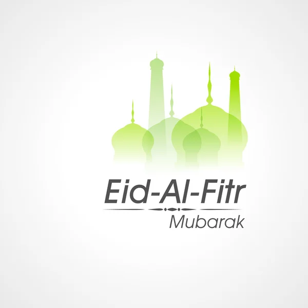 Festival de la comunidad musulmana Eid Mubarak fondo . — Archivo Imágenes Vectoriales