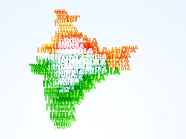 15 de agosto, Día de la Independencia India fondo . — Vector de stock