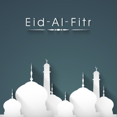 Müslüman topluluk festival eid mubarak arka plan..