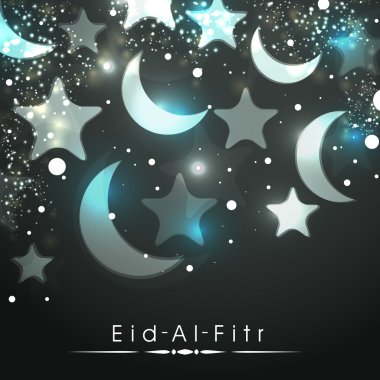 Müslüman topluluk festival eid mubarak arka plan..