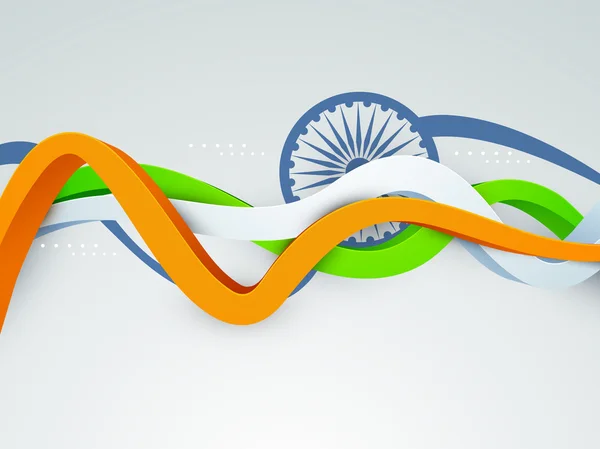 15. August, indischer Unabhängigkeitstag. — Stockvektor