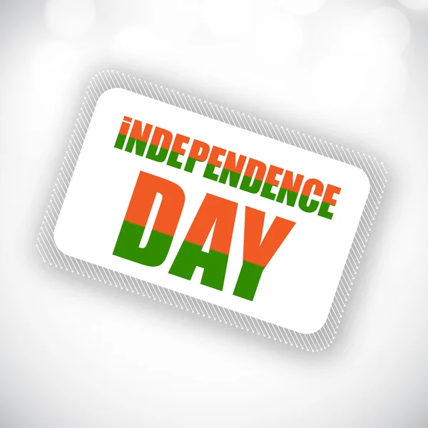 15-én augusztus, indiai függetlenség napja háttér. — Stock Vector