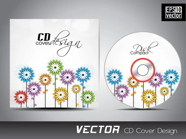 Diseño de portada de CD para su negocio . — Vector de stock