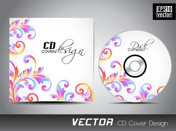 Diseño de portada de CD para su negocio . — Vector de stock