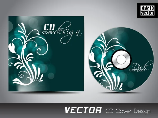 あなたのビジネス デザインの cd カバー. — ストックベクタ