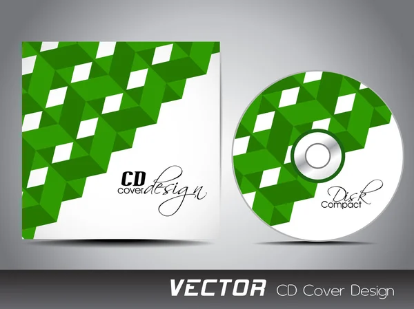 CD-Cover Design für Ihr Unternehmen. — Stockvektor