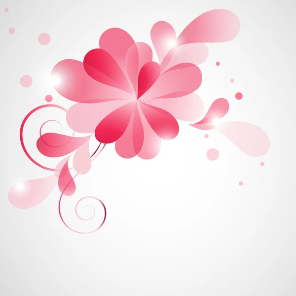 Fundo floral bonito. — Vetor de Stock