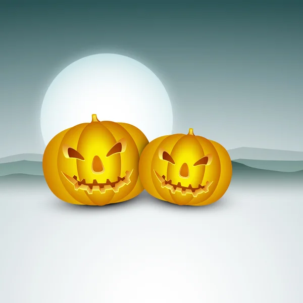 Strašidelné plakátu, nápisu nebo leták na halloween party. — Stockový vektor