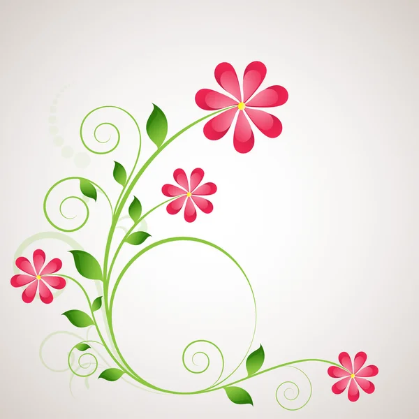 Hermoso fondo floral. — Vector de stock