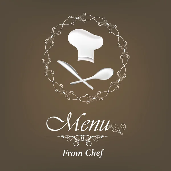 Carte de menu restaurant Design . — Image vectorielle