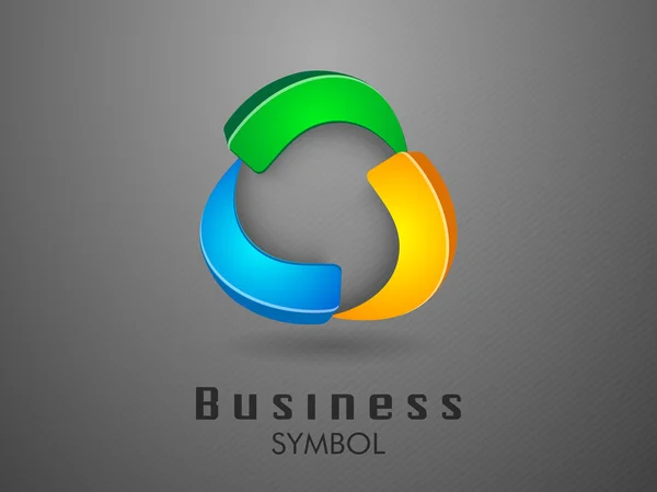 Corporate pictogram of zakelijke symbool. — Stockvector