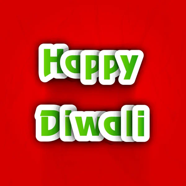 Happy Diwali, festival of lights celebration background in India. — Stock Vector
