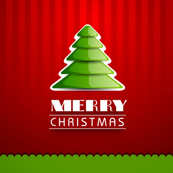 Merry Christmas celebration background. — Stock Vector