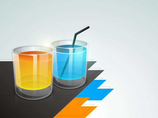 Restaurant menu card design.