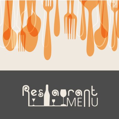 Restoran Menü Kart tasarımı.
