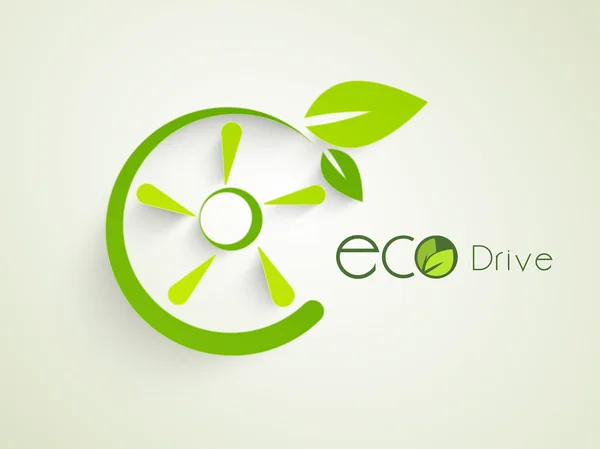 Natuur achtergrond, eco vriendelijke concept. — Stockvector