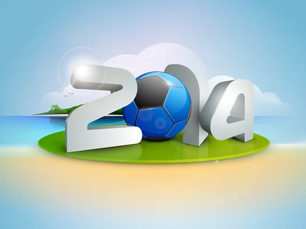 Feliz Ano Novo 2014 fundo celebração . — Vetor de Stock