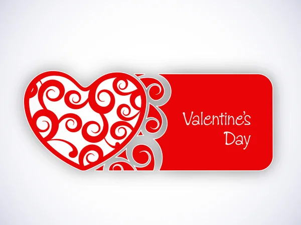 Hou van concept, de dag van Valentijnskaarten achtergrond. — Stockvector