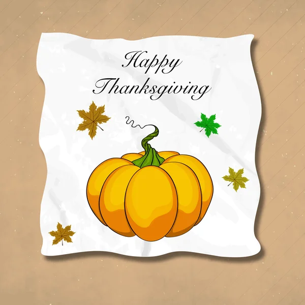 Thanksgiving background. EPS 10. — Stock Vector