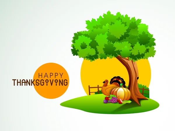 Thanksgiving background. EPS 10. — Stock Vector