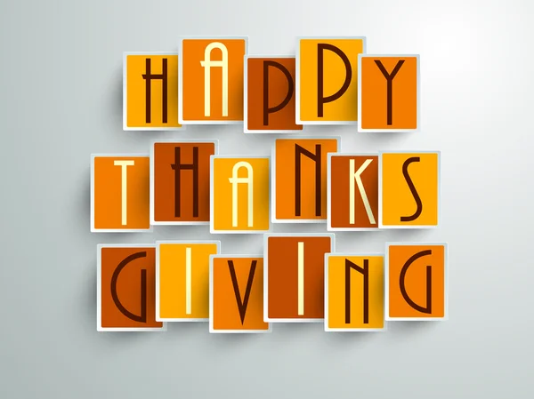 Şükran günü geçmiş. EPS 10.