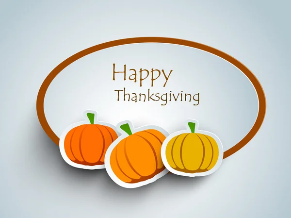 Thanksgiving achtergrond. EPS 10. — Stockvector