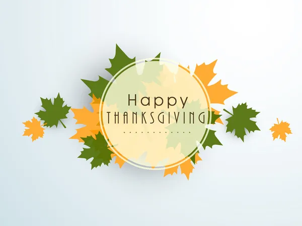 Thanksgiving background. EPS 10. — Stock Vector