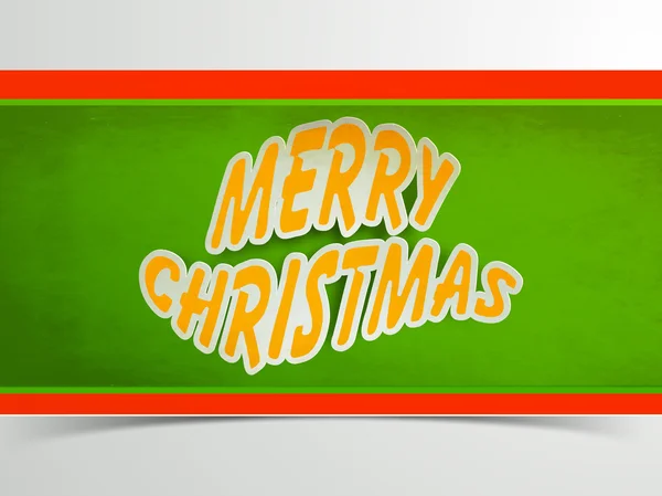 Feliz Natal celebração cartão de saudação ou fundo . — Vetor de Stock