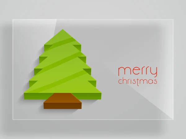 Feliz Natal celebração cartão de saudação ou fundo . — Vetor de Stock
