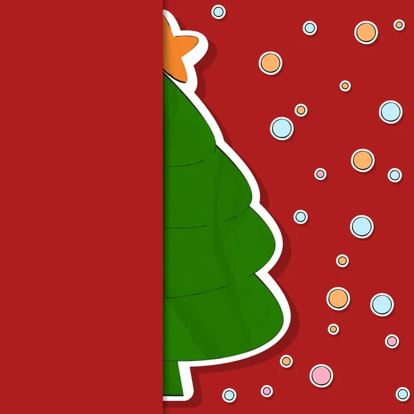 Feliz Navidad de fondo de celebración. — Vector de stock