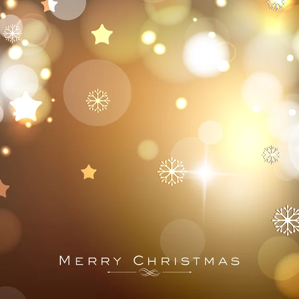 Merry Christmas celebration background. — Stock Vector