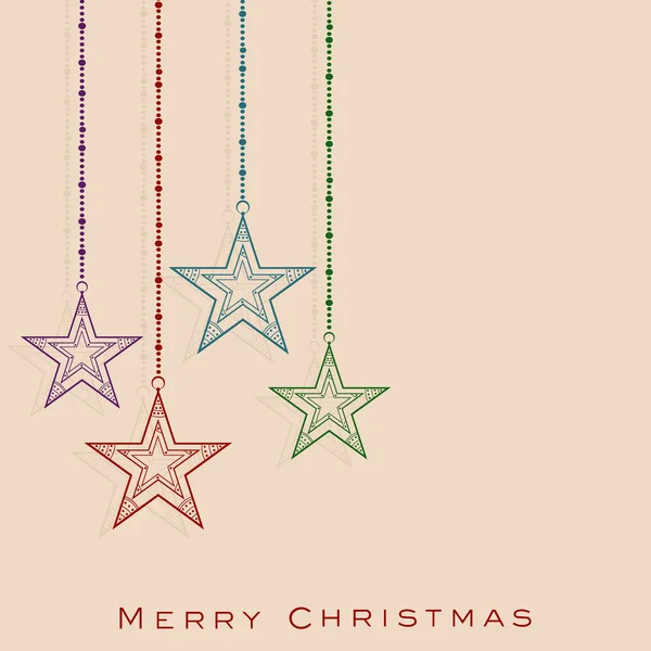 Joyeux Noël fond de célébration. — Image vectorielle