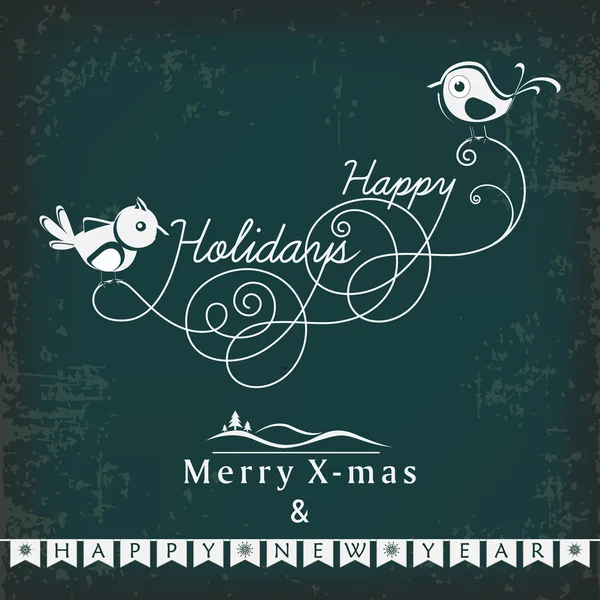 Merry Christmas celebration background. — Stock Vector