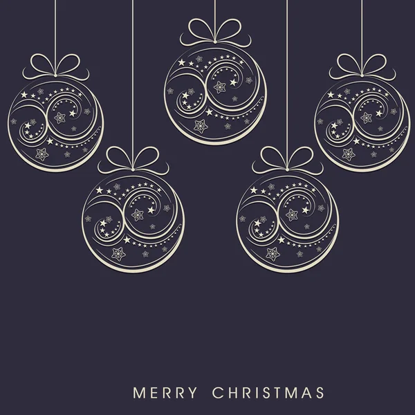 Feliz Navidad de fondo de celebración. — Vector de stock