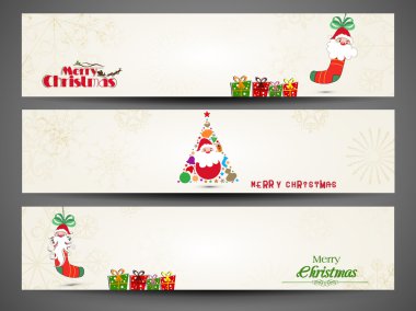 mutlu yeni yıl 2014, merry christmas kutlama Web sitesi başlık ya da afiş ayarla.